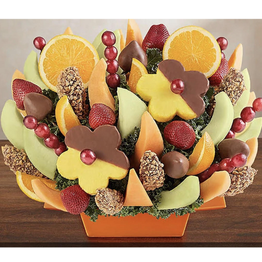 Abundant Fruits and Dipped Delights