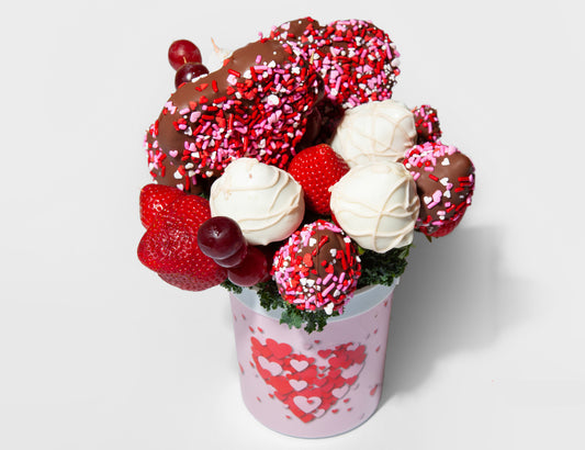 I Love You Chocolate Dipped Bouquet