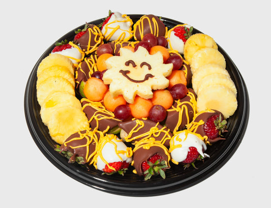 Chocolate Dipped Summer Fruit Platter