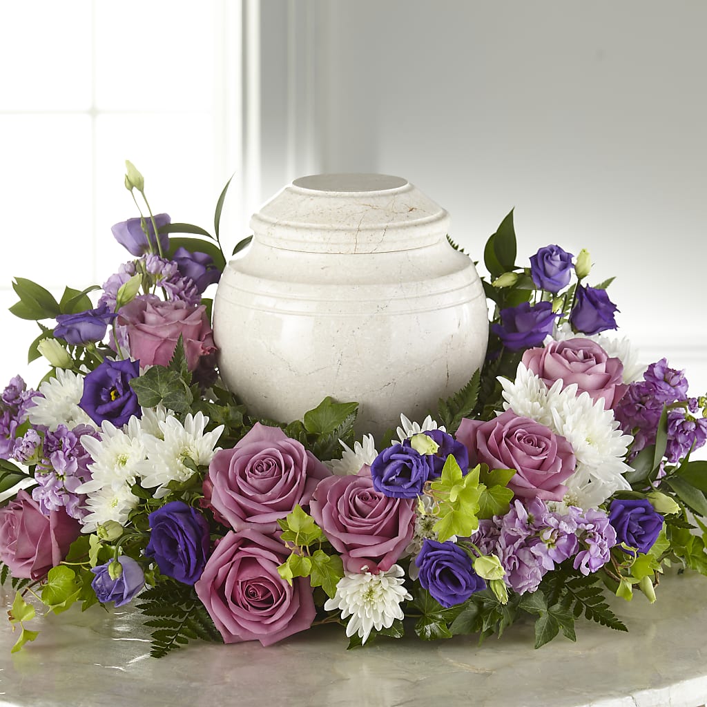 Adorno Floral para Urna Fúnebre
