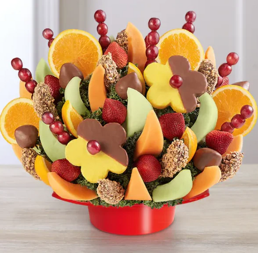 Abundant Fruits and Dipped Delights