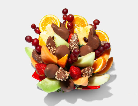 Abundant Fruits and Dipped Delights
