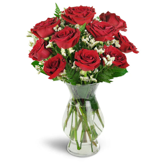 Dozen Red Rose Bouquet